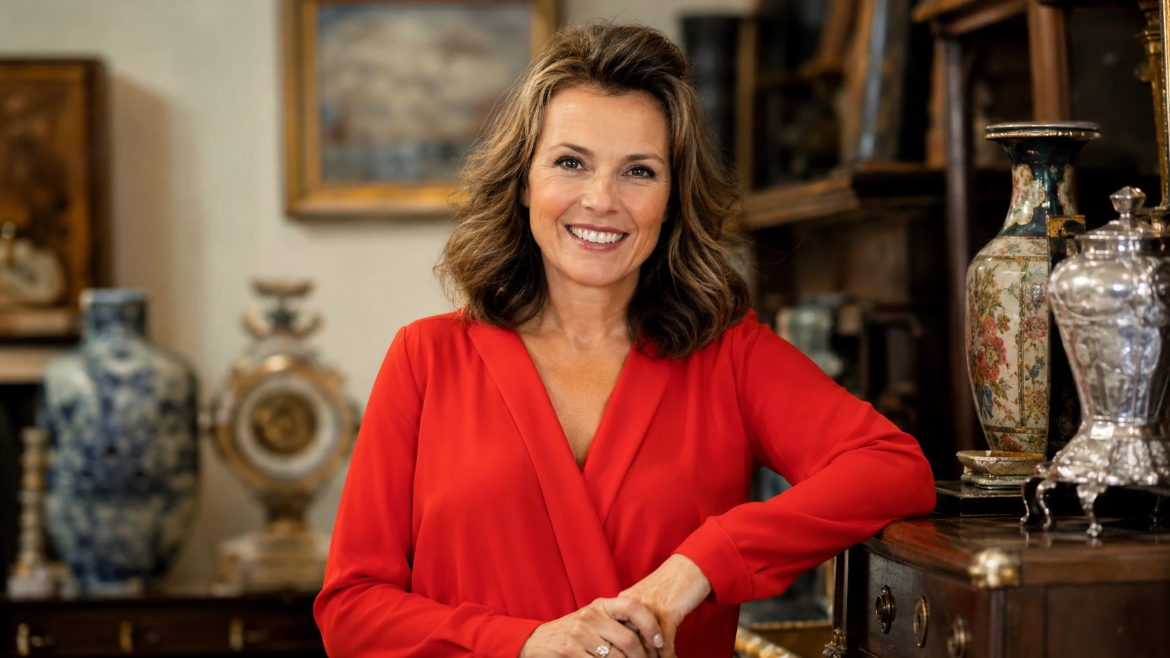 Early Life and Interest in Antiques - christine trevelyan