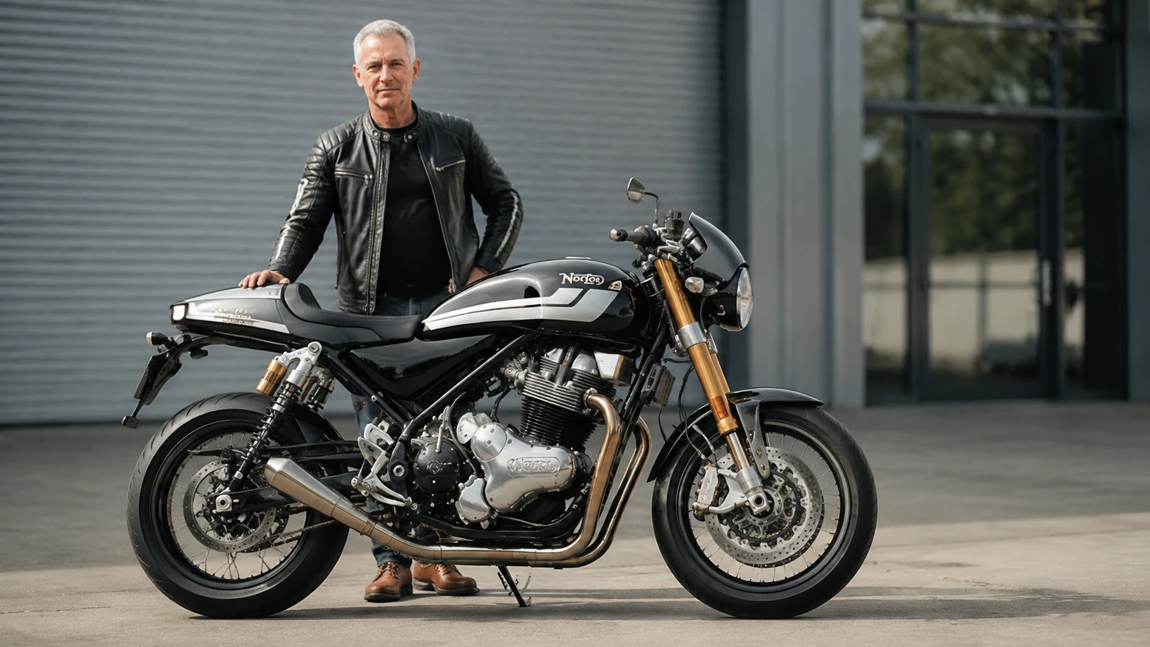 Crafting the Norton Commando 961 Street - guy willison