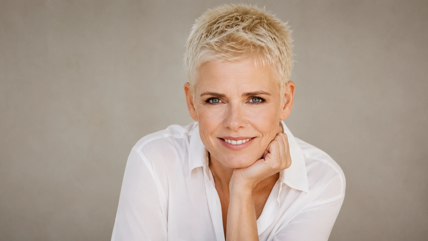 The Cropped Blond Look - jeny howorth