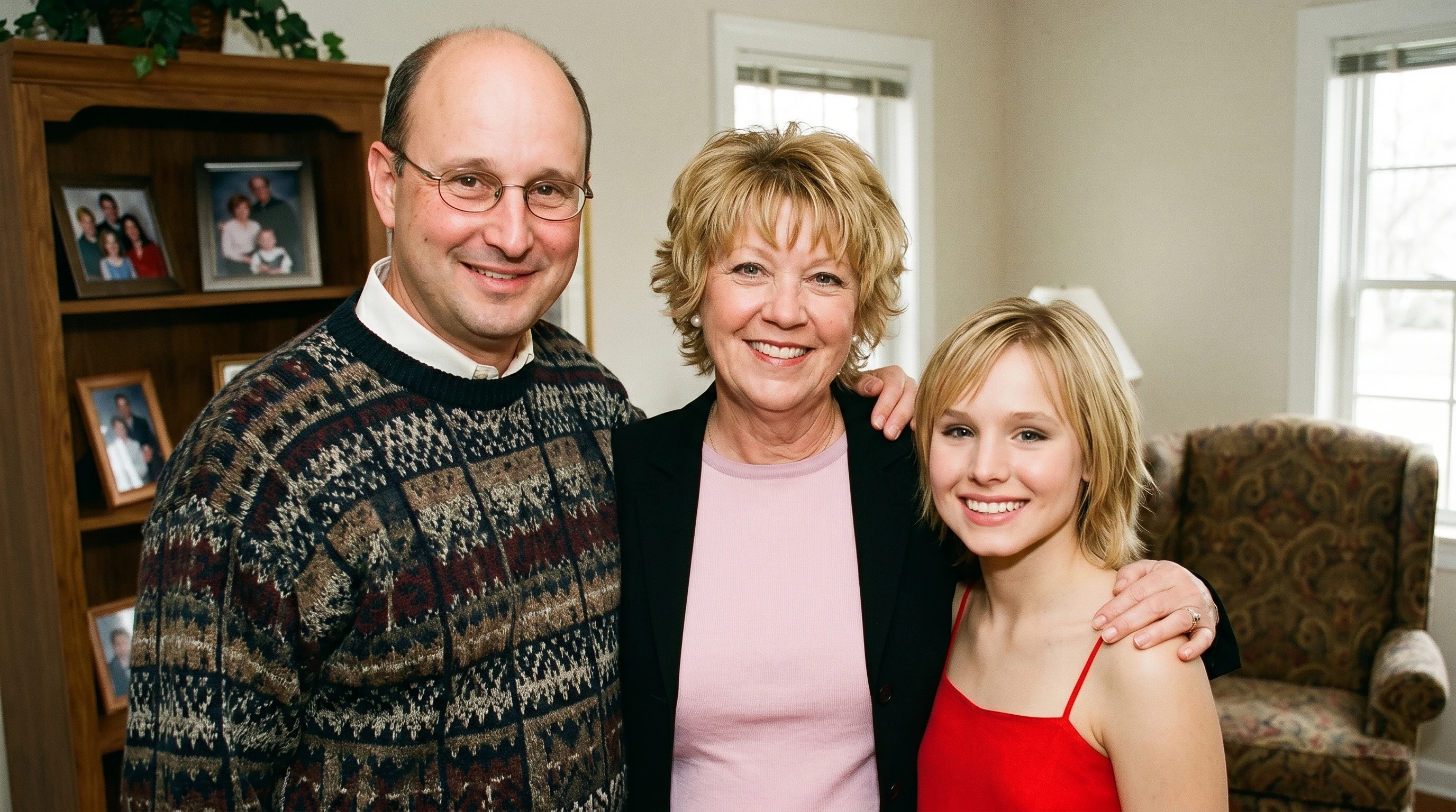 Marriage to Tom Bell and Kristen Bell’s Childhood - lorelei frygier