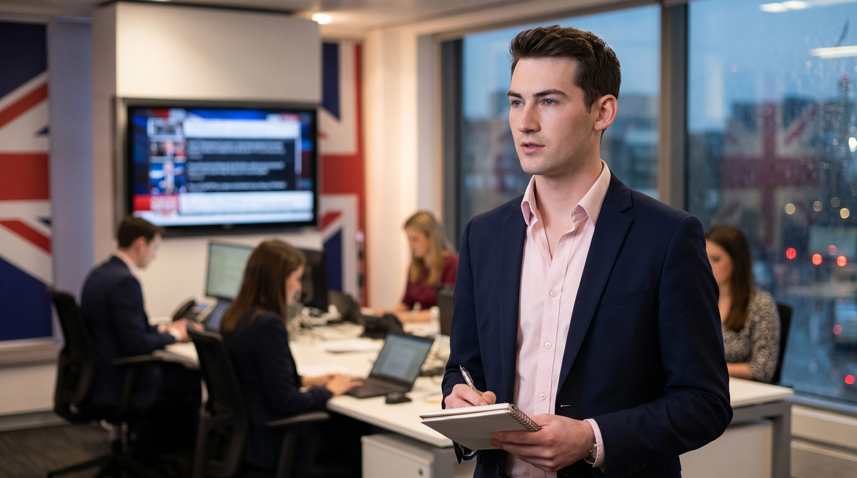 From Campaigning to Political Journalism - tom harwood partner