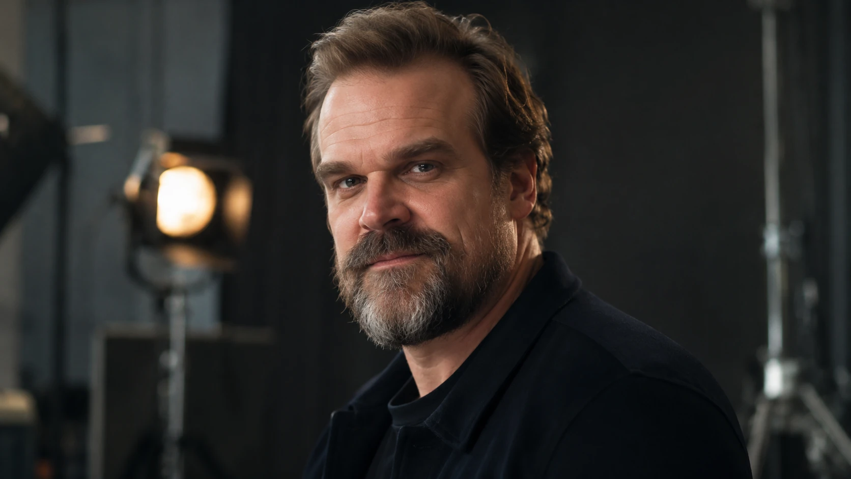 Connection to David Harbour - nancy harbour