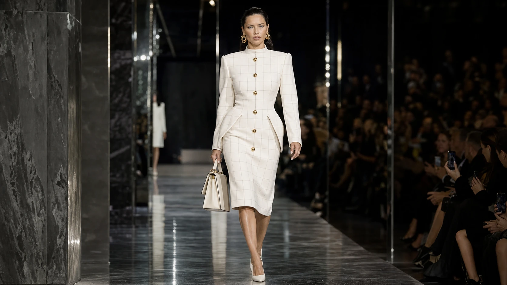 Schiaparelli Runway Return - adriana lima 2024