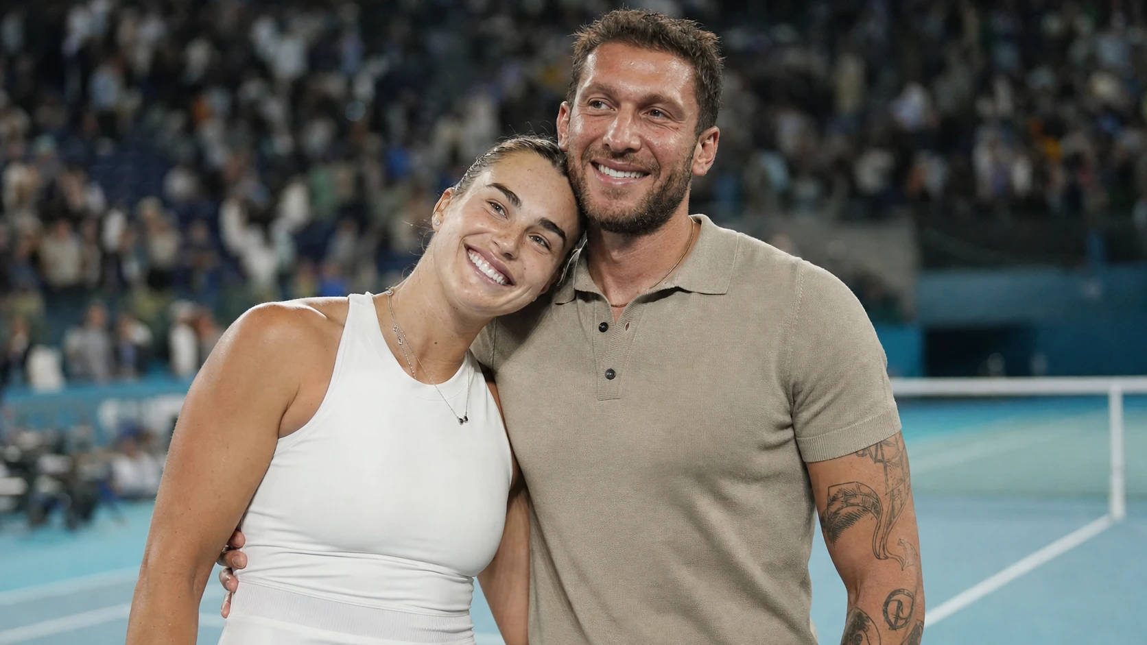 Aryna Sabalenka and Georgios Frangulis Relationship Timeline - Aryna Sabalenka Boyfriend Georgios Frangulis