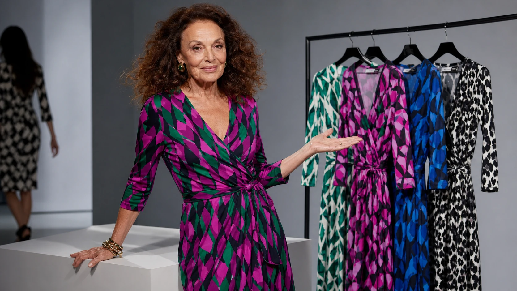 The Creation of the DVF Fashion Brand - diane von furstenberg and doug mcmillon