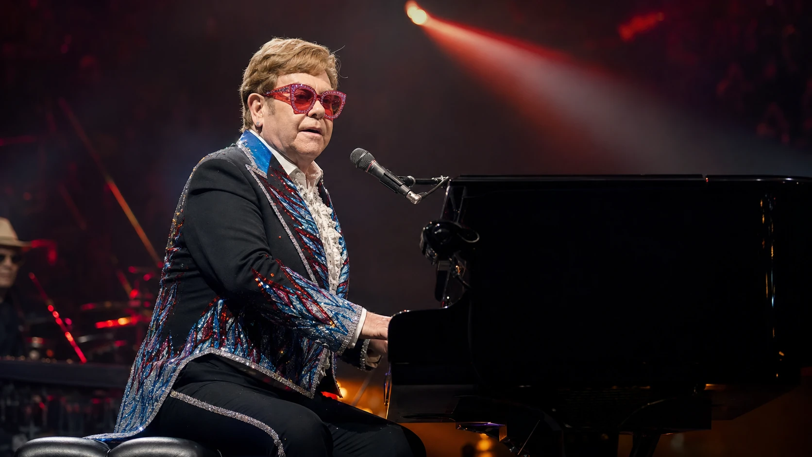 Elton John’s Music Career and Breakthrough - elton john and hillary clinton