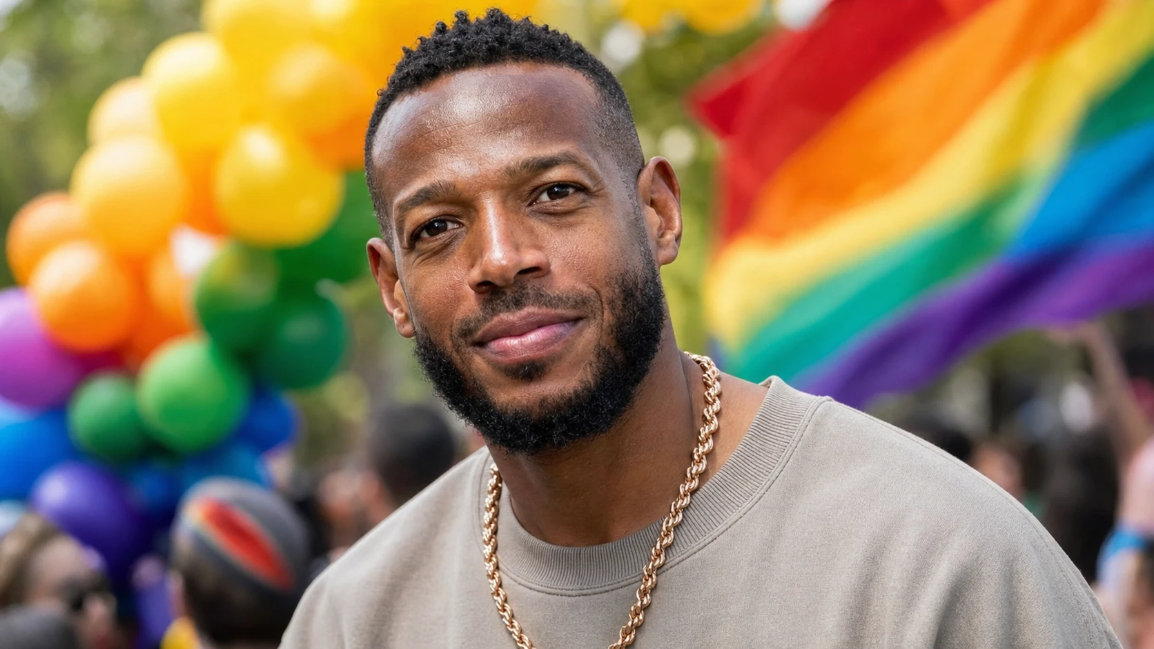Marlon Wayans' Support - kai zackery wayans