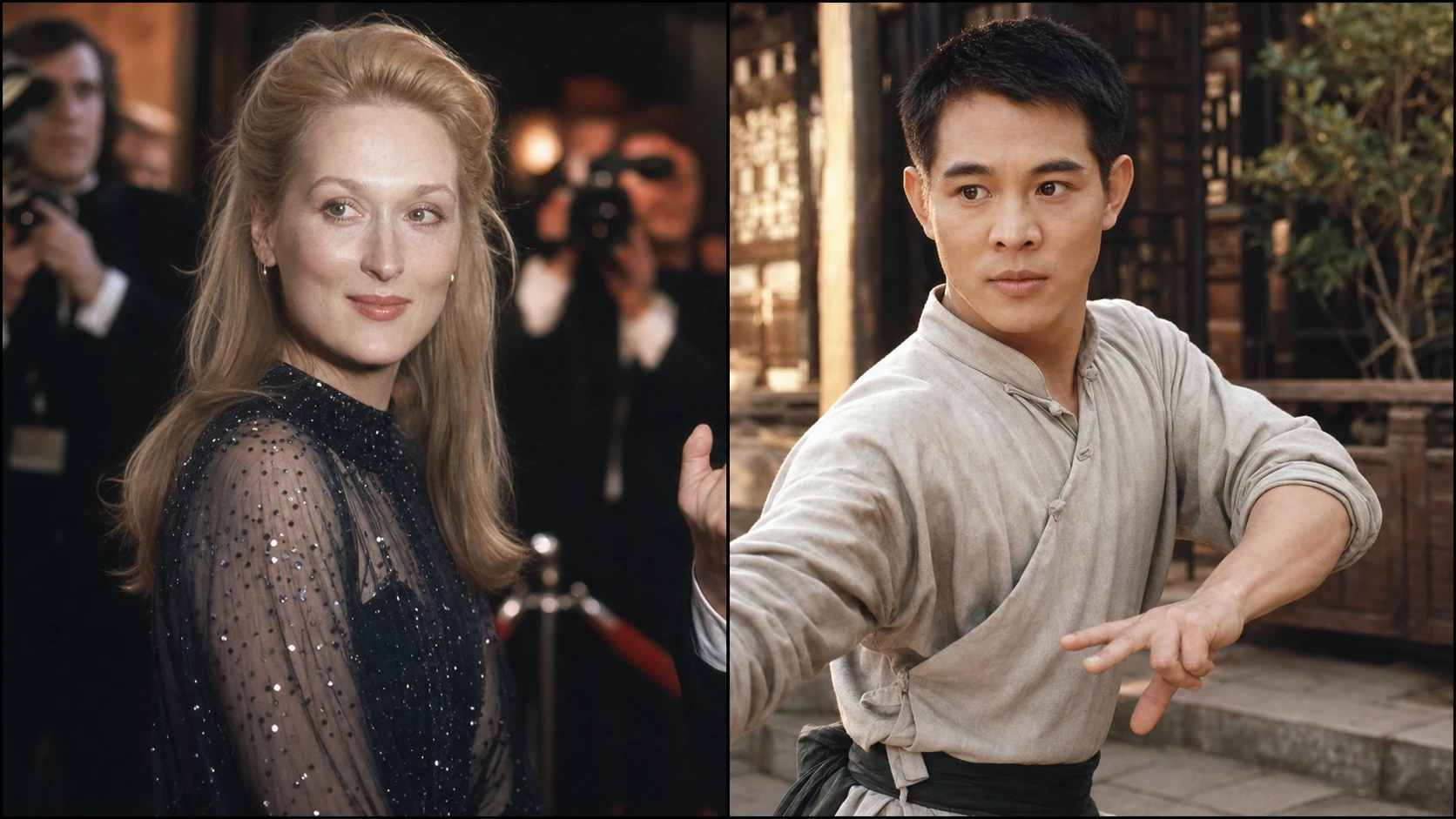 Career Breakthrough - meryl streep and jet li