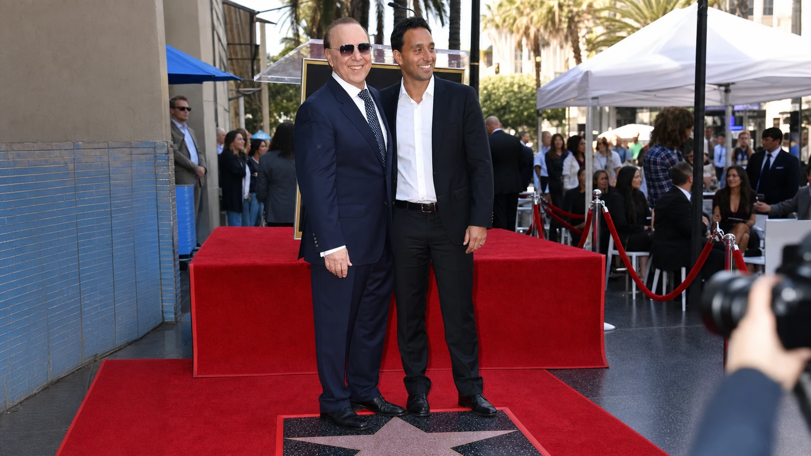 Public Appearance at the Hollywood Walk of Fame - michael paul mottola
