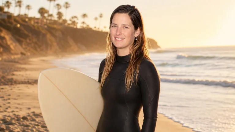 Sarah Brady Surfer From America