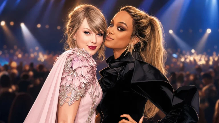 Taylor Swift and Tyra Banks: The Real Connection taylor swift and tyra banks