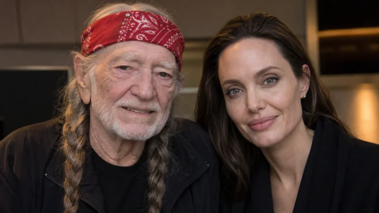 Willie Nelson and Angelina Jolie: The Real Connection willie nelson and angelina jolie