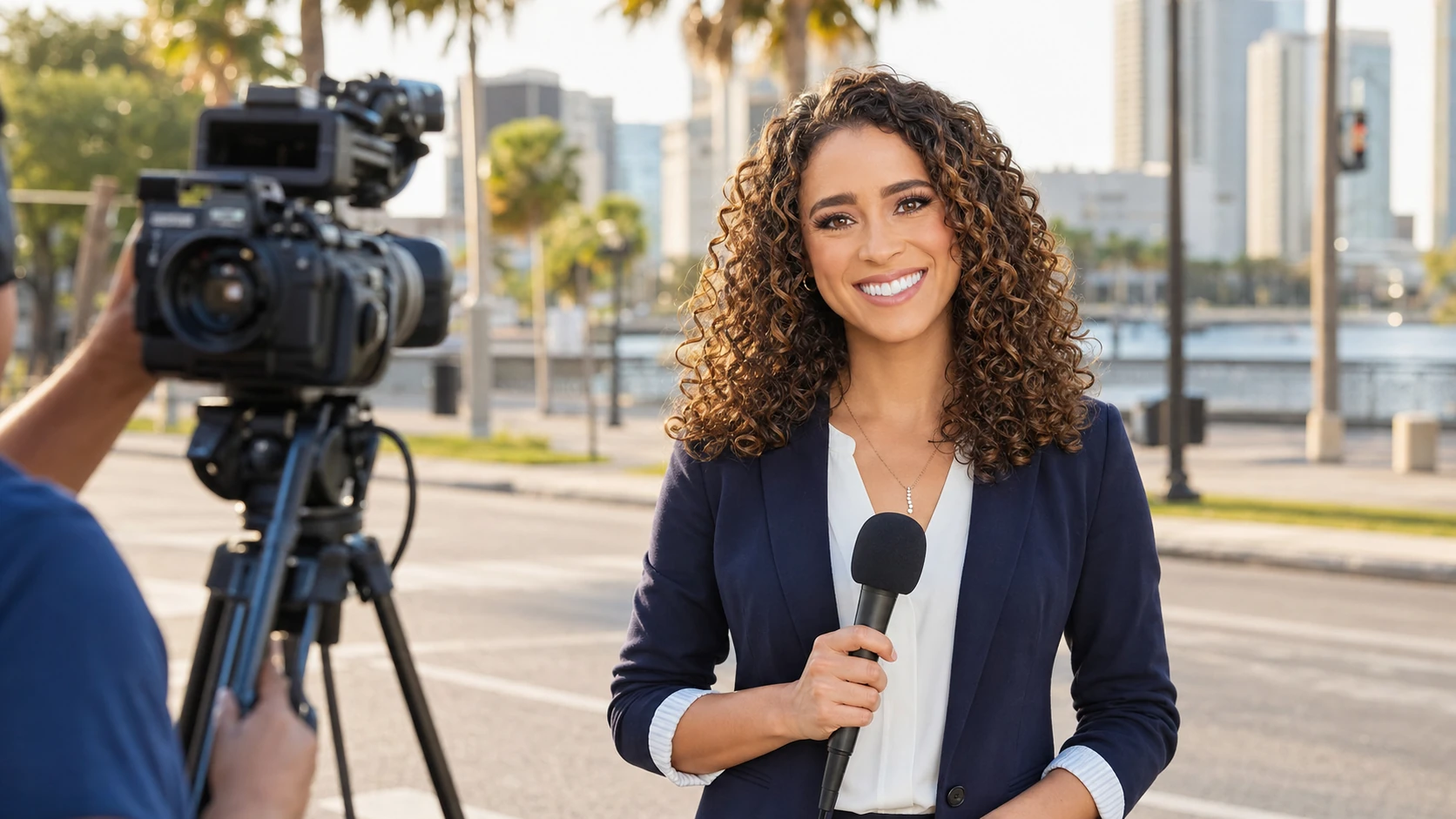 Reporting experience at WTSP in Tampa Bay - madison alworth wikipedia